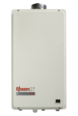 Rheem Continuous Flow 27L Indoor (862627) no gas label