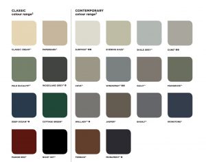 Colorbond Color Chart - Salmon Plumbing