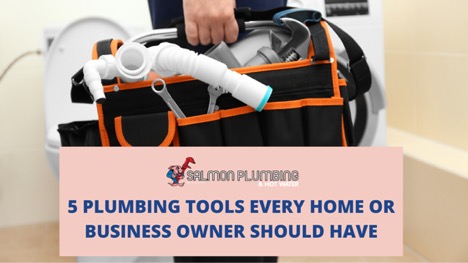 5 plumbing tools everbody should have