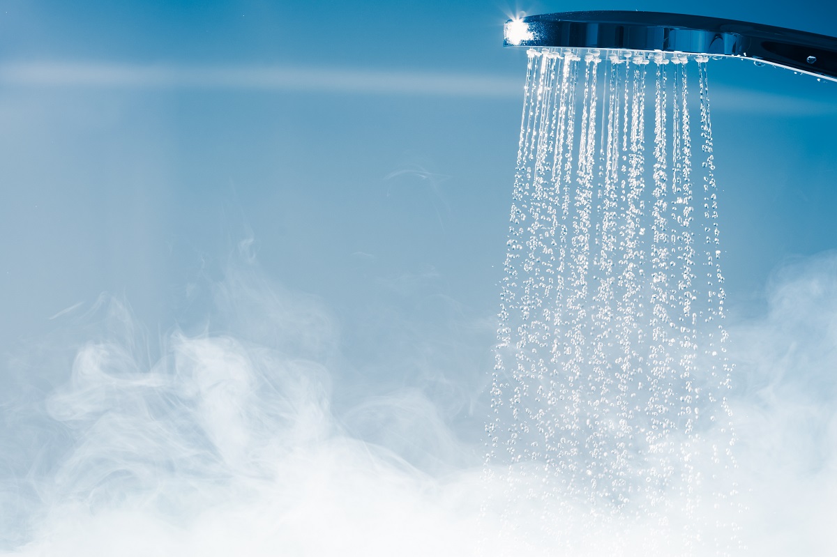 Steaming Hot Water Shower - Buy Salmon Plumbing Brisbane Heat Pumps
