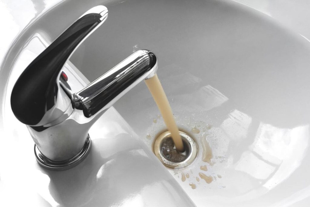 Rusty water coming from your hot tap can be a sign of dying hot water systems