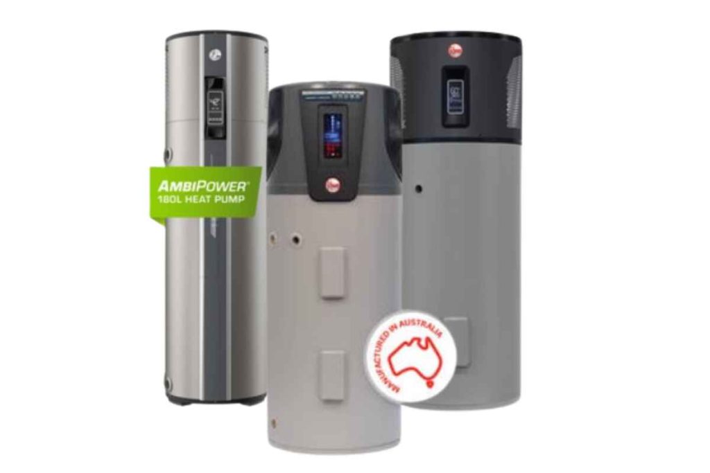 Rheem hot water system - heat pump hot water units